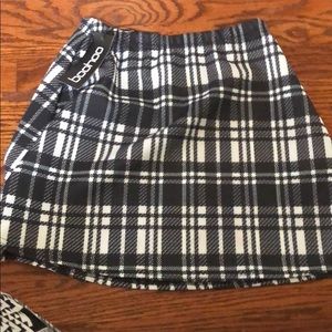 Plaid Skater Skirt